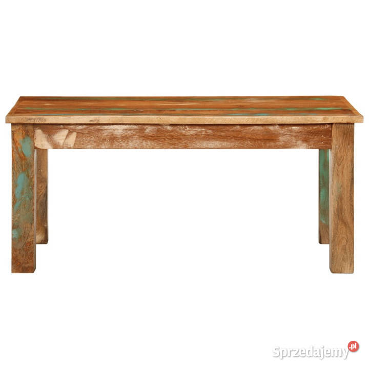 Stolik kawowy 100x55x45 lite drewno z odzysku Warszawa