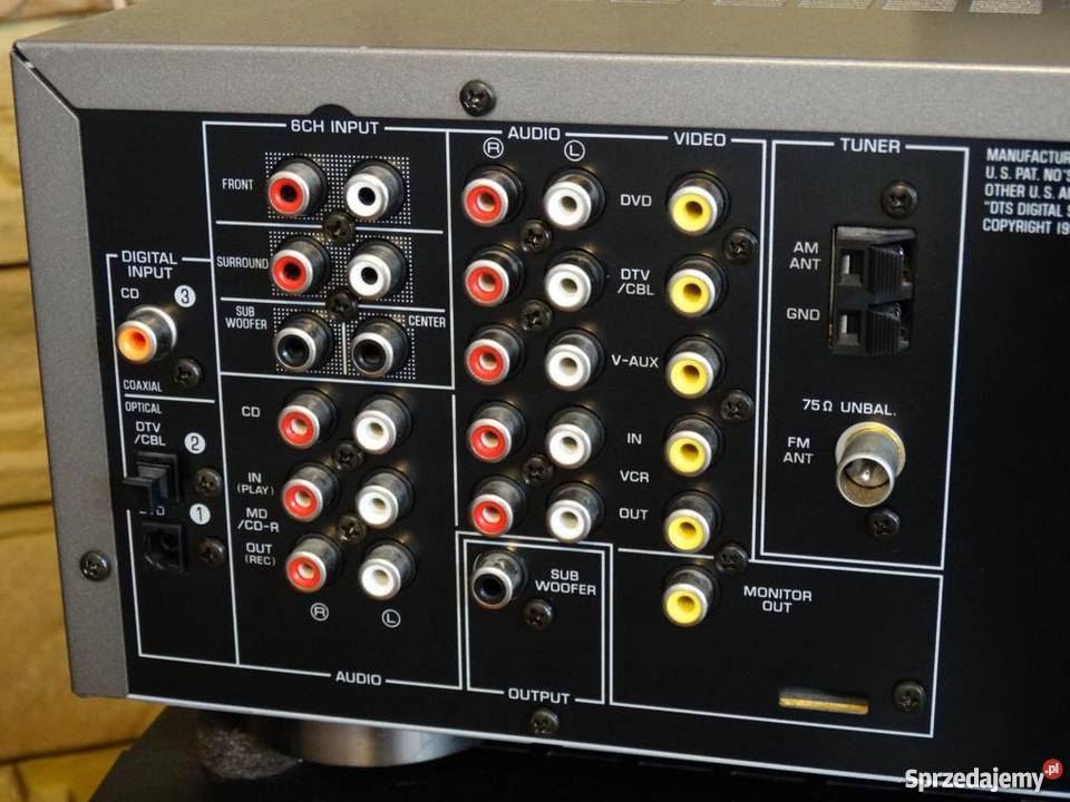 Amplituner Yamaha RXV350 RDS pilot sprawny podkarpackie Jasło