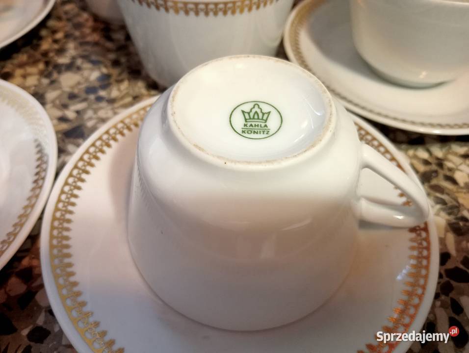 zestaw kawowy Kahla Konitz Brwinów