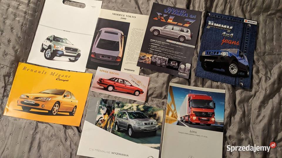 Prospekty samochodowe w języku polskim Mercedes Warszawa