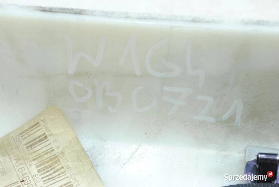 OSŁONA POSZYCIE SŁUPKA LEWY PRZÓD ML W164 LIFT