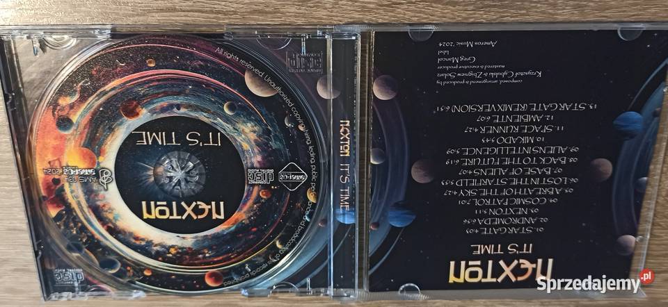 Nexton Its time Spacesynth 2024 CD CD Kraków