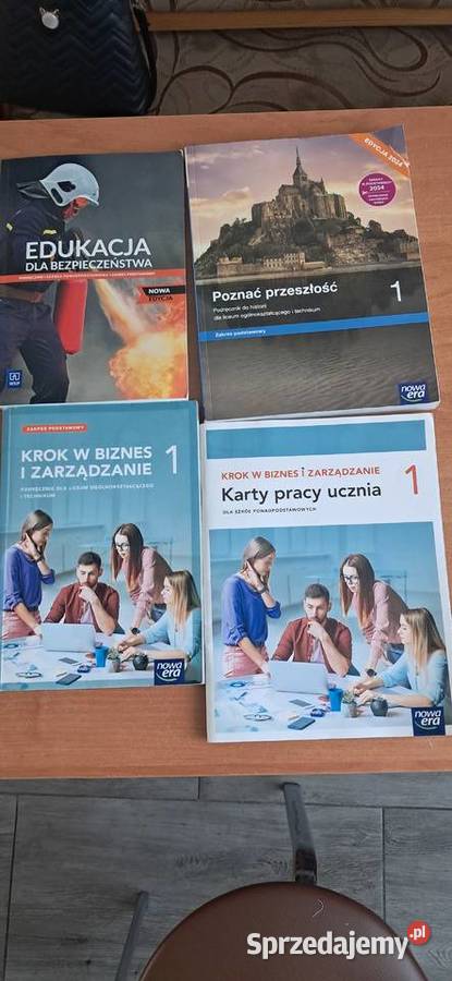 Podreczniki klasa 1 liceum