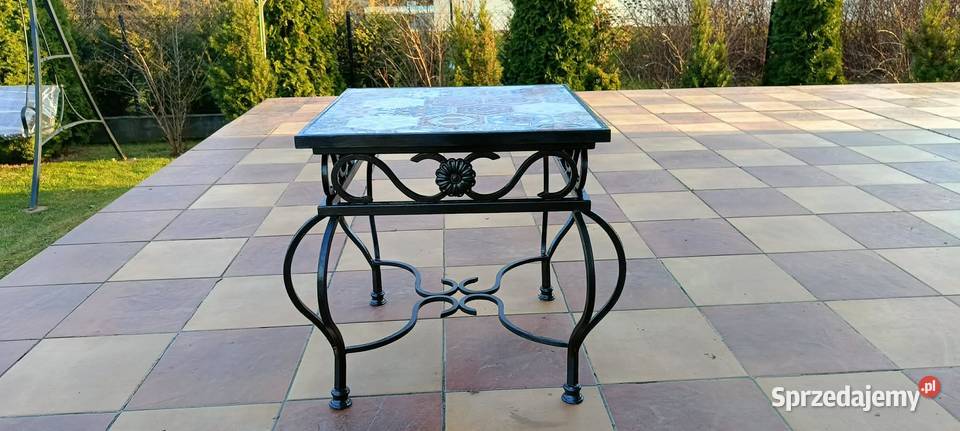 Sprzedam bowy stolik kawowy rękodzieło