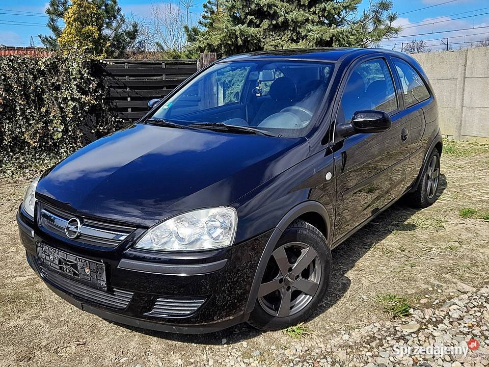 Śliczny Opel Corsa C LIFT 12 BenzynaSprawna Zduńska Wola sprzedam