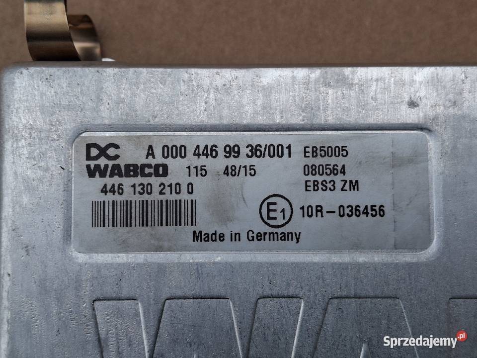 MERCEDES ACTROS MP4 ATEGO MODUŁ STEROWNIK EBS Wyposażenie elektryczne Bieleń