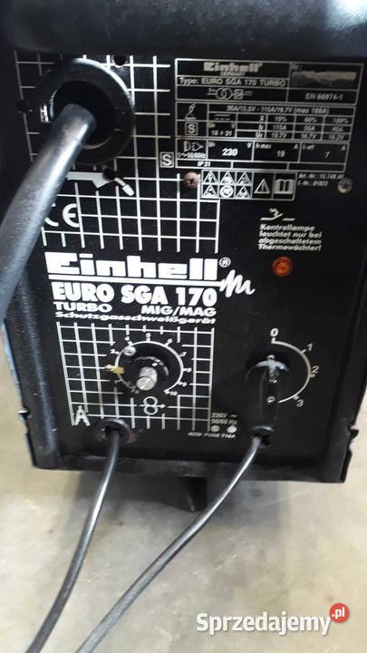 Migomat Einhell na 230V 160Amper zestaw Bychawa