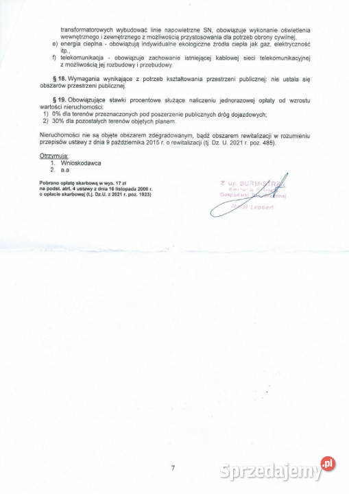 Działki pod budownictwo mieszkaniowe na kujawsko-pomorskie Gorzeń