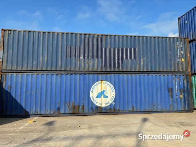 Kontener morski magazynowy budowlany 40 DV kujawsko-pomorskie