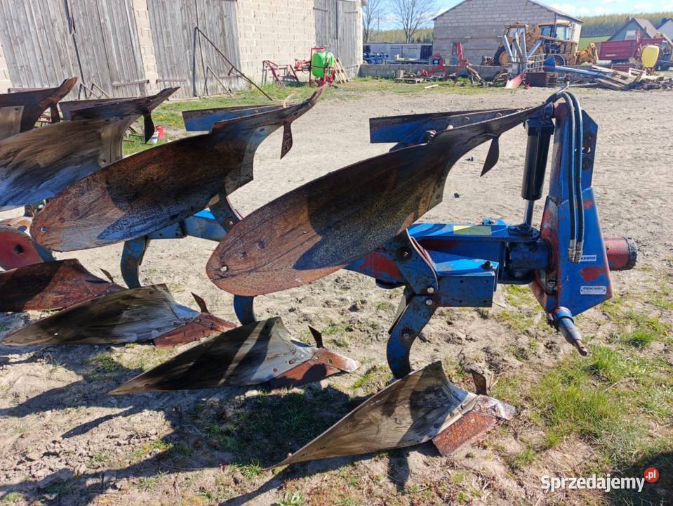 Pług 4 skibowy obrotowy Fiskars overum agrolux pomorskie sprzedam