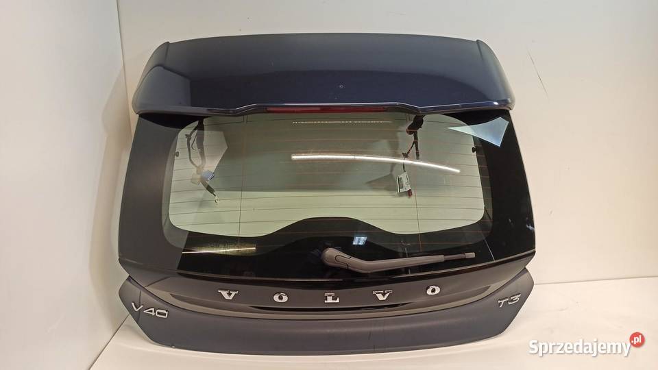 VOLVO V40 KLAPA BAGAŻNIKA 498 2013 KOMPLETNA osobowe Klapy bagażnika