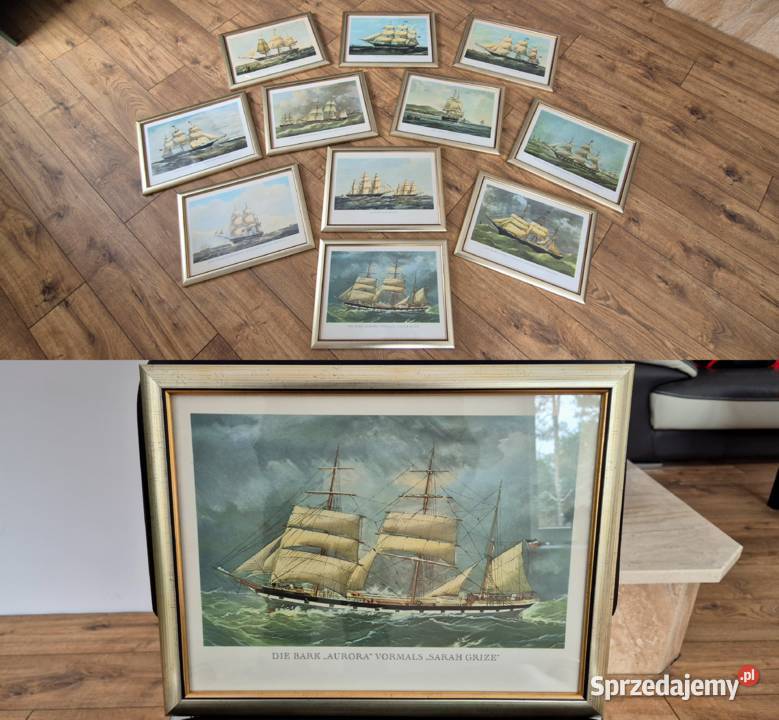 Obrazy Obrazki Reprint Dekoracja Marynistyka Częstochowa sprzedam
