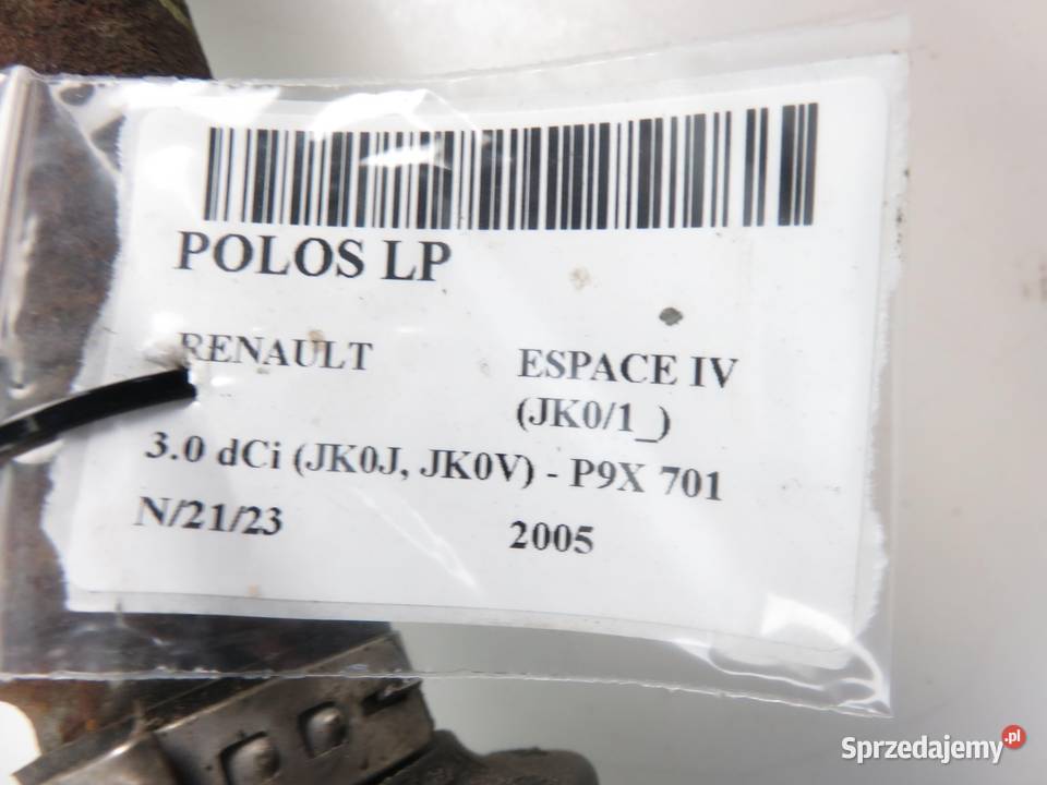 PÓŁOŚ LEWA RENAULT ESPACE IV 30 dCi 8200387408