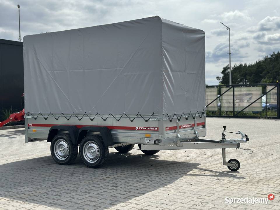 Przyczepka samochodowa TEMARED PRO 30152 pełny VAT Międzychód