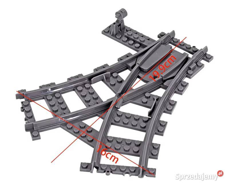 Zwrotnica podwójna do klocków Lego Milanówek sprzedam