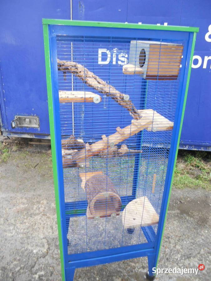 Duza klatke ptakow papugi Gryzoni Dębica