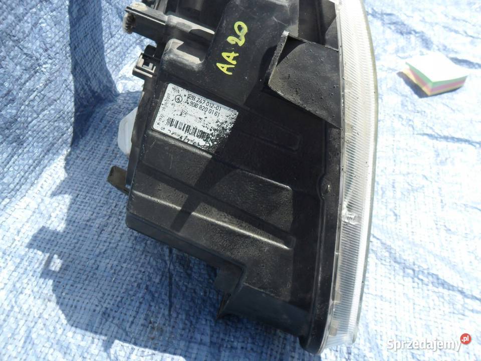 Mercedes Sprinter reflektor lewy przedni lampa Nowy Tomyśl