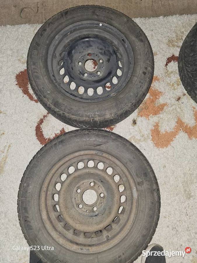 Cztery felgi z oponami zimowymi Olsztyn sprzedam