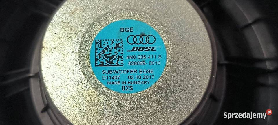 GŁOŚNIK AUDI Q7 II 4M 4M0035411B Lipno