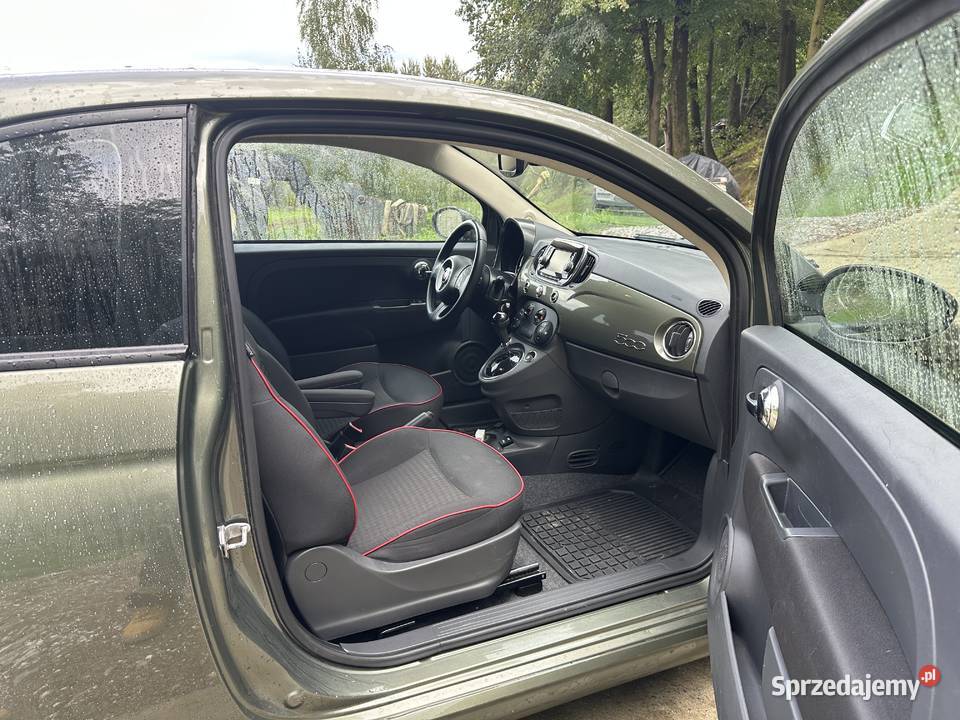 Fiat 500 2017 podkarpackie Stobierna