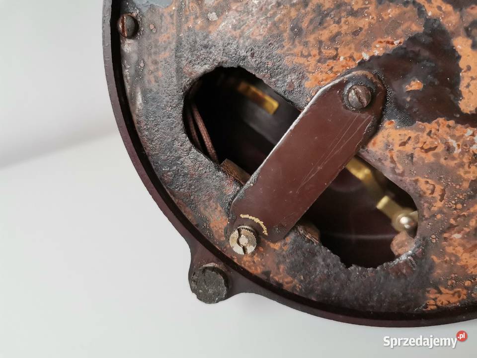 Stary przedwojenny unikatowy mikrofon Braun Katowice