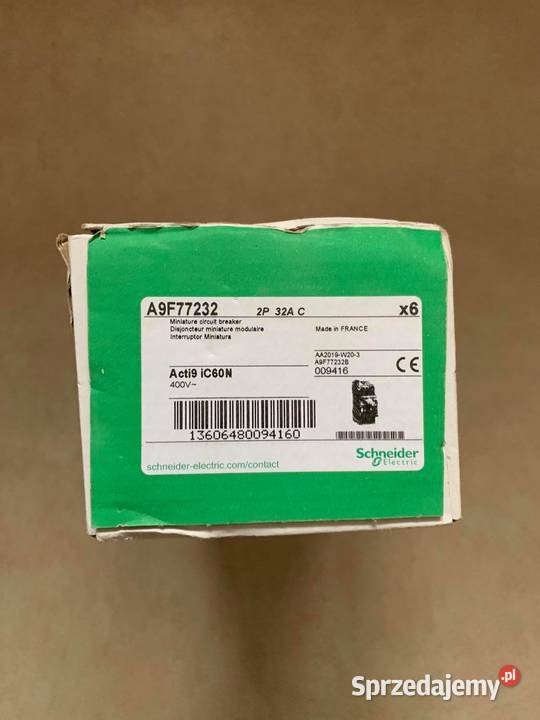 SCHNEIDER ELECTRIC Acti9 iC60N rozłącznik 2P 32A