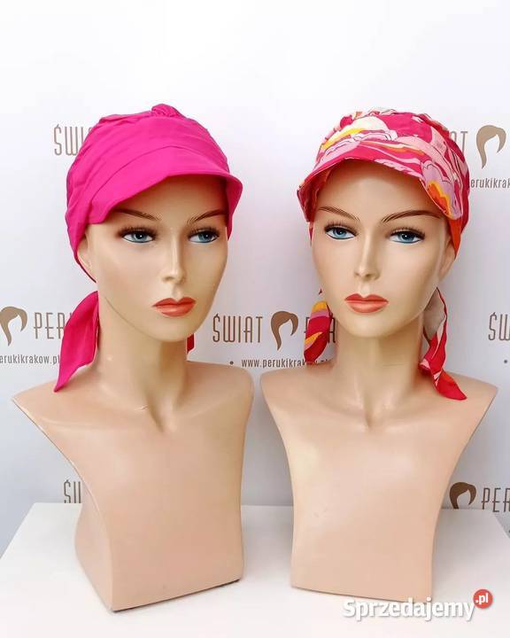 Turban z krótkim wiązaniem i daszkiem KRAKÓW Kraków