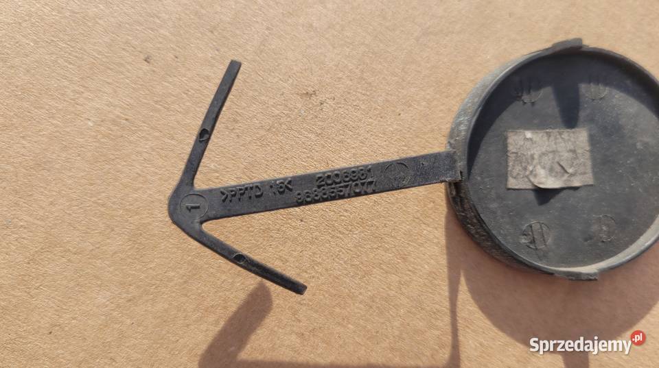 PEUGEOT 508 I ZAŚLEPKA HAKA ZDERZAK PRZÓD Ruda Śląska