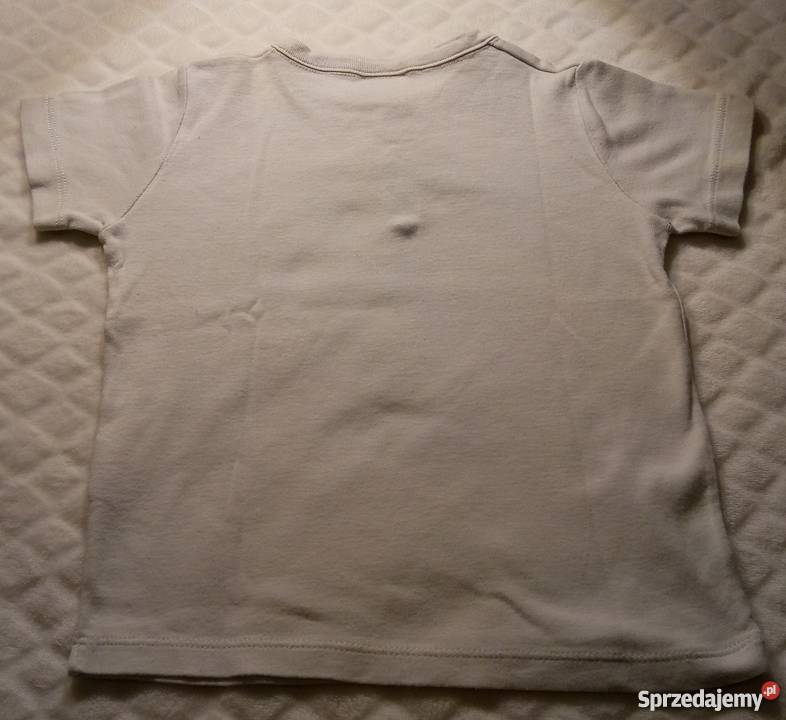 Bluzka chłopięca krótki rękaw Petit Bateau 24m Rogoźnik