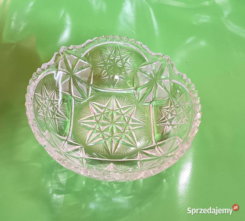 Miska kryształowa kryształ duża ciężka Opole sprzedam