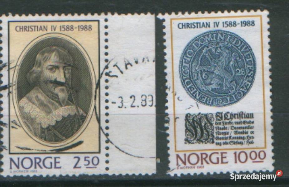 Zn Norwegia Mi 992 4 1001 2 kas 1988 Gliwice