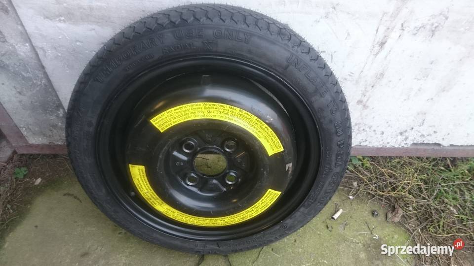Koło dojazdowe zapasowe VW 4x100 nowe Słupsk