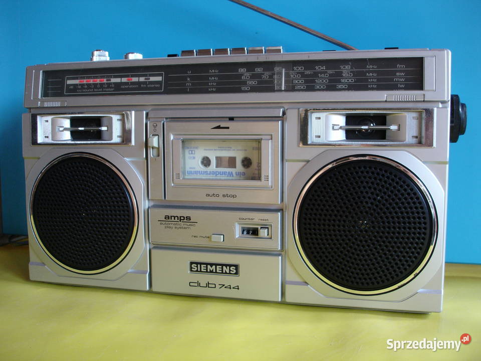 Radiomagnetofon SIEMENS CLUB 744 Zielona Góra