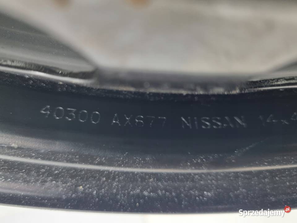 KOŁO DOJAZDOWE ZAPASOWE Nissan Micra K12 Note Chełm