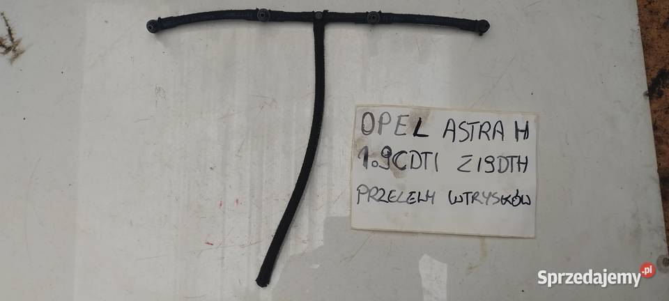 OPEL ASTRA H 19CDTI przelewy wtrysków Z19DTH Przewody wtryskowe Kielce