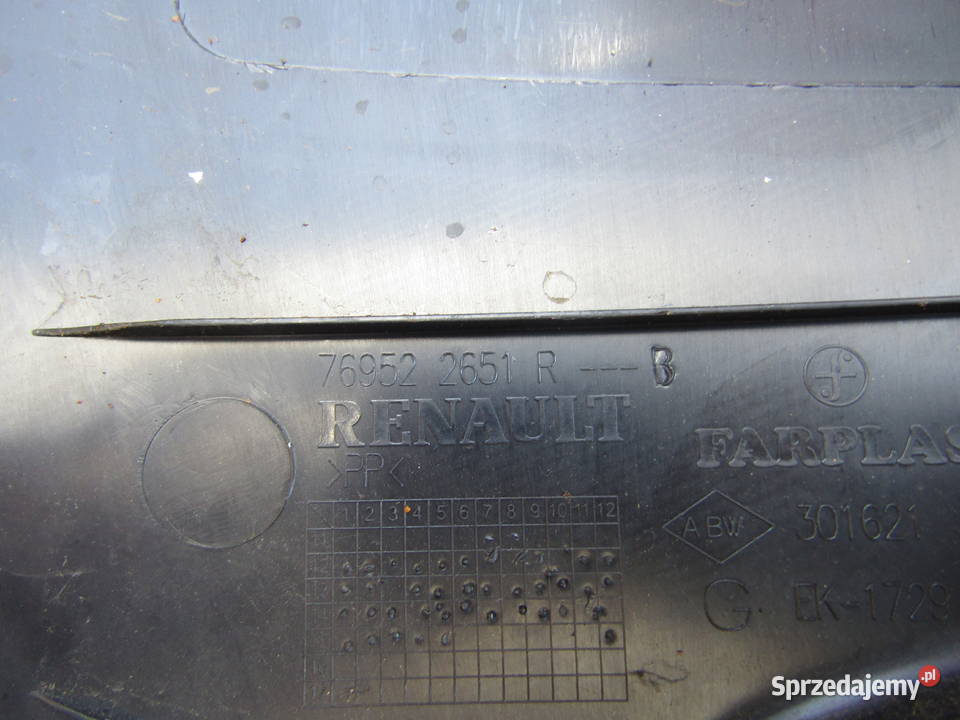 LISTWA PROGOWA LEWA RENAULT CLIO IV 769522651R Mysłaków