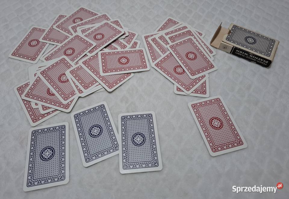 Karty do gry 55 No 1197 Piatnikwien Kolekcje Czeladź