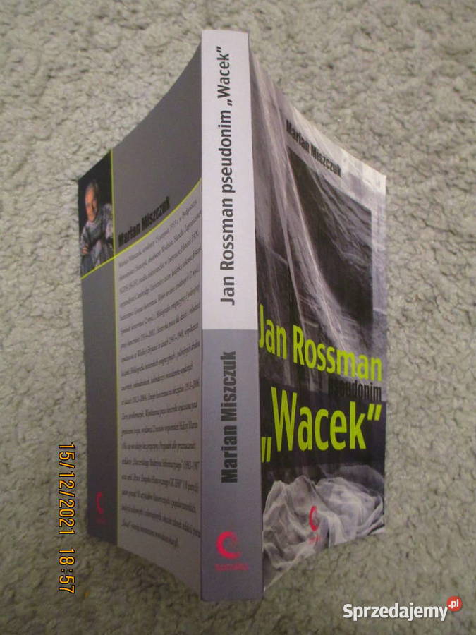 Jan Rossman pseudonim WacekMMiszczuk Warszawa