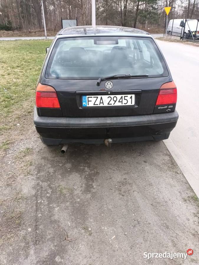 Vw golf 18 benzynagaz Klimatyacaj Rok produkcji 1992 Żagań sprzedam