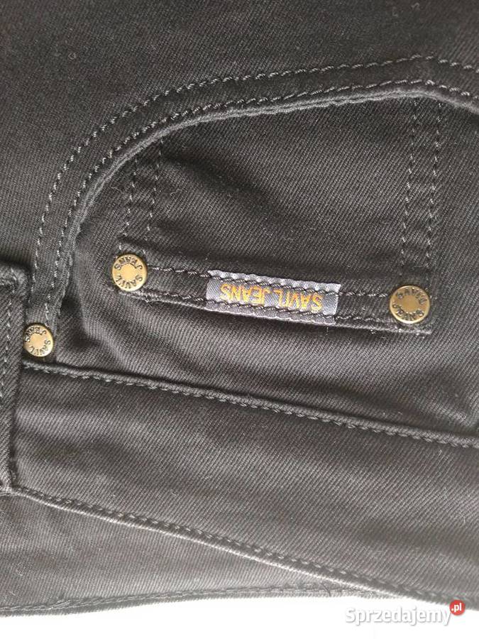 Spodnie czarny jeans
