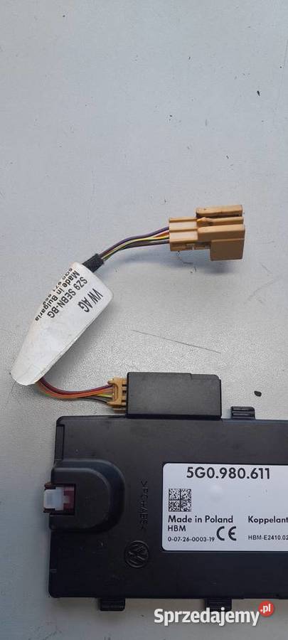 Volkswagen Caddy Wzmacniacz antenowy 5G0980611 lubuskie Dobiegniew