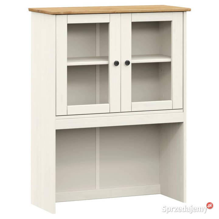Kredens VIGO biały 78x40x175 lite drewno sosnowe mazowieckie Warszawa