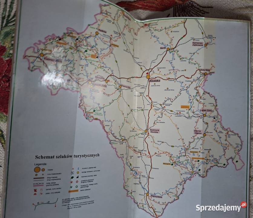 Ziemia Kłodzka Compass 150 000 mapa turystyczna miękka z obwolutą Kraków
