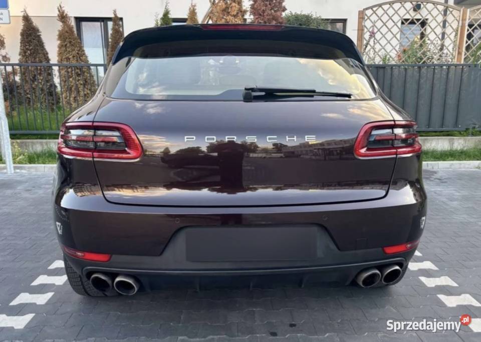 Porsche Macan S 30 V6 Stan VAT elektrycznie ustawiane fotele mazowieckie Warszawa