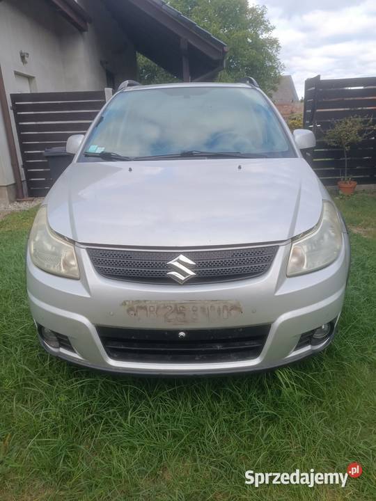 Suzuki SX4 16 VVT 2007r kamera przód tył sprowadzony Książ Wielkopolski