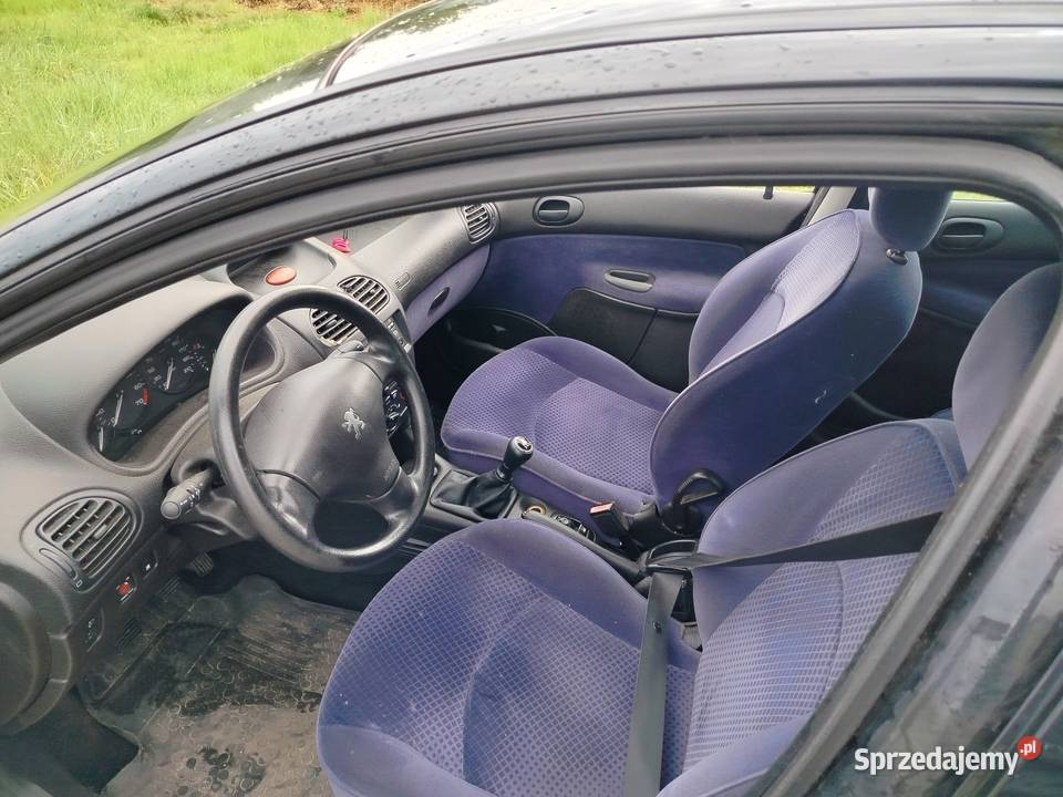 Peugeot 206 14benzyna 2003 r klima możliwa wspomaganie kierownicy Sekursko