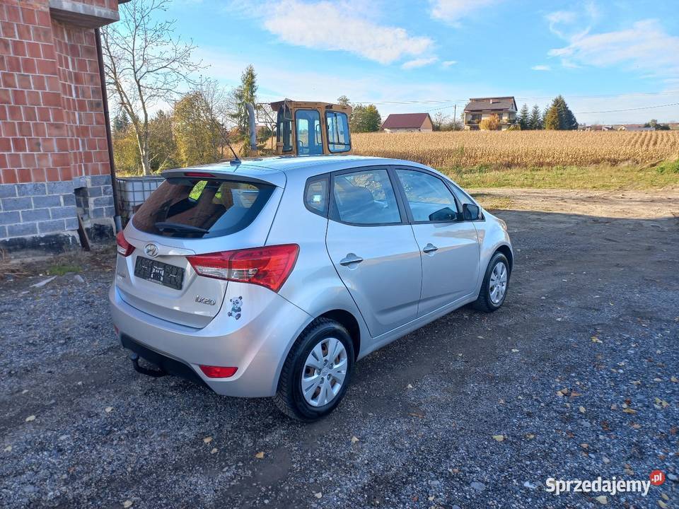 Hyundai ix20 Benzyna z Niemiec srebrny Kraków
