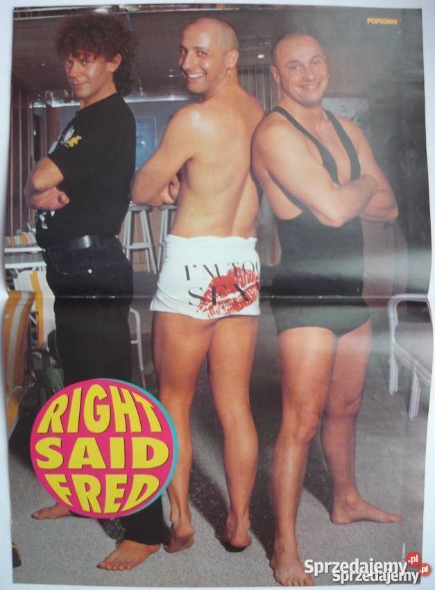 PLAKATY RIGHT SAID FRED WYPRZEDAŻ ŚWIAT PLAKATÓW Pozostałe