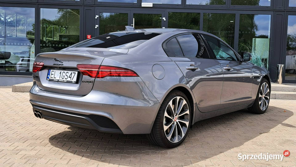 Jaguar XE 20D I4 204 AWD Auto SE 2023 EigerGrey elektryczne lusterka łódzkie Łódź