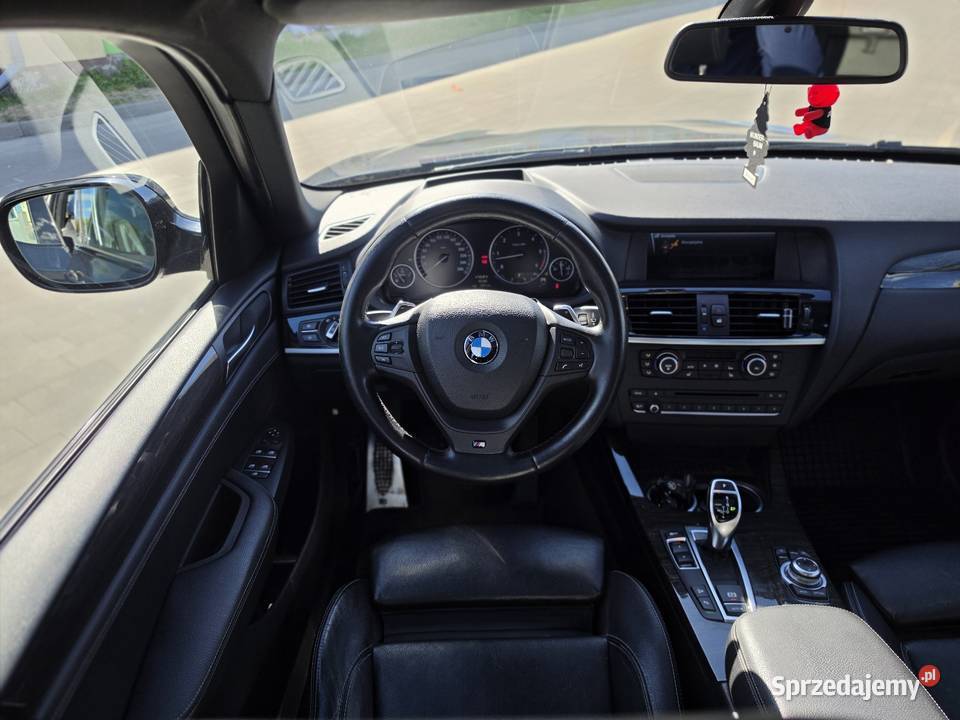 BMW X3 35d xdrive pakiet sportowy M bogato centralny zamek
